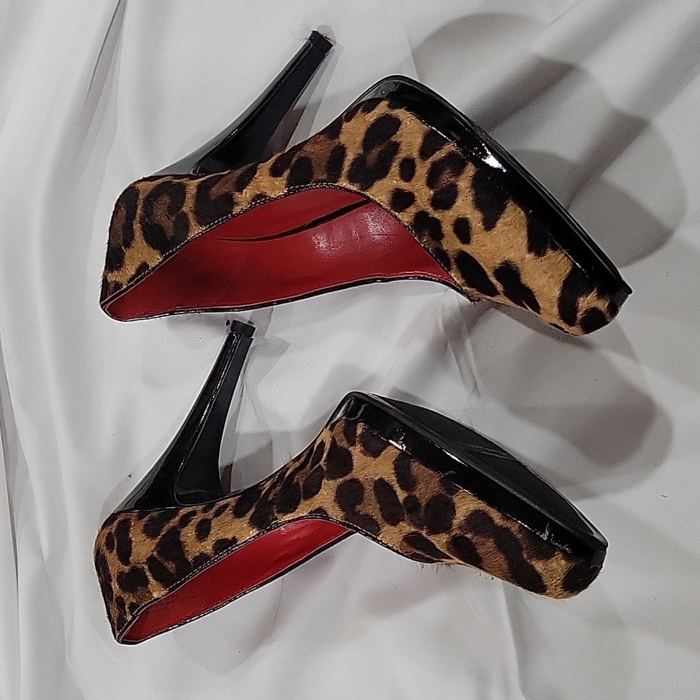 Leopard heels - Picture 2 of 3